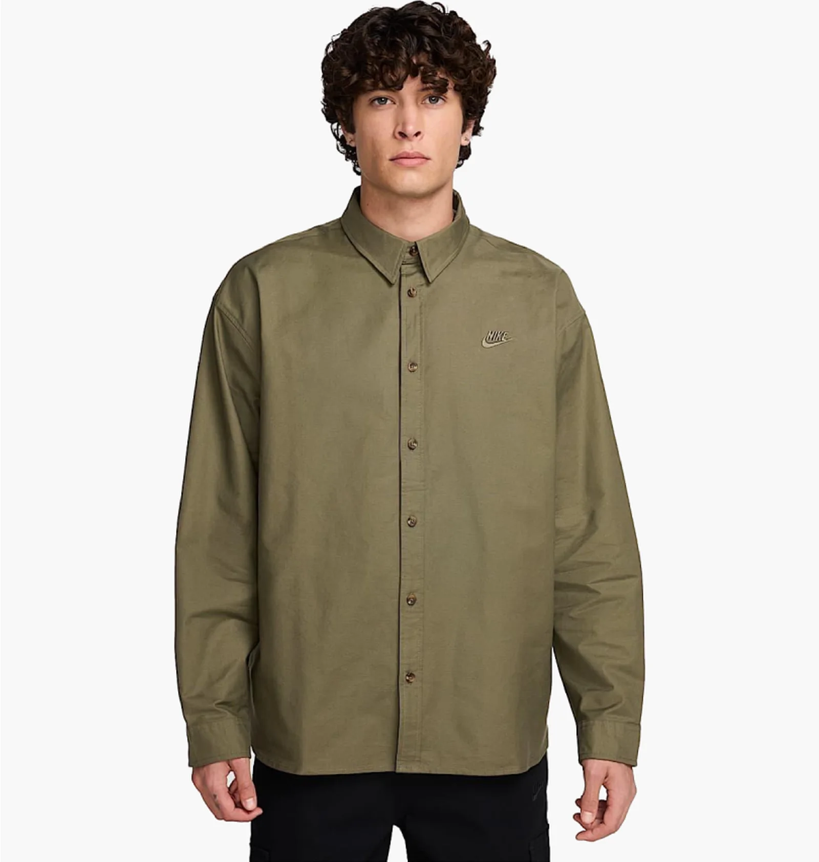 ᐉ Сорочка чоловіча Nike Oxford Olive HM9590-222 - придбати в