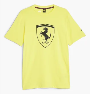 Футболка мужская Puma Scuderia Ferrari Race Bid Shield Yellow 620951-04