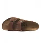 Тапочки чоловічі BIRKENSTOCK Arizona Bs Cognac Clh Brown 1028272