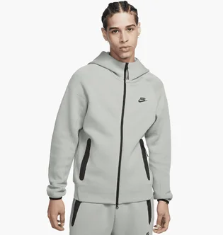 Толстовка чоловіча Nike Tech Fleece Fz Wr Grey FB7921-330