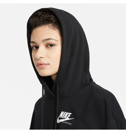 Худі жіноче Nike Sportswear Heritage Hoodie Fleece Black CZ8604-010