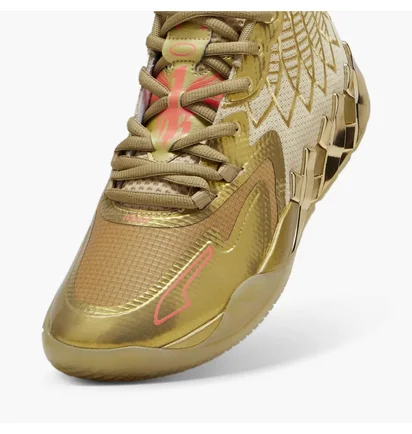 Кроссовки унисекс Puma Mb.01 Golden Child Metallic/Yellow 379223-01