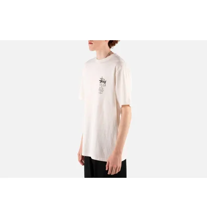 Футболка мужская Stussy Pigment Dyed Swim Out White 1905167-1002