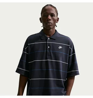 Поло чоловіче Nike Club Os Stripe Black IF0736-451