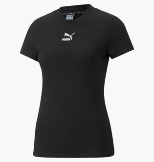 Футболка жіноча Puma Classics Slim Black 535610-01