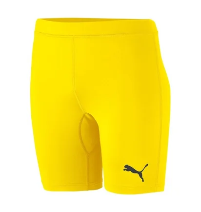 Шорты мужские Puma Liga Baselayer Short Tight Yellow 655924-006