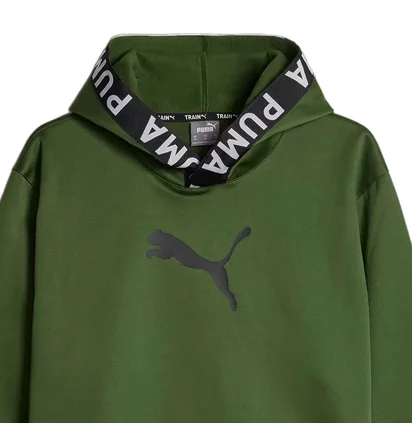 Худи мужское Puma Train Pwr Fleece Hoodie Green 520893-33