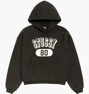 Худи унисекс Stussy 80 Relaxed Black 118561-0034
