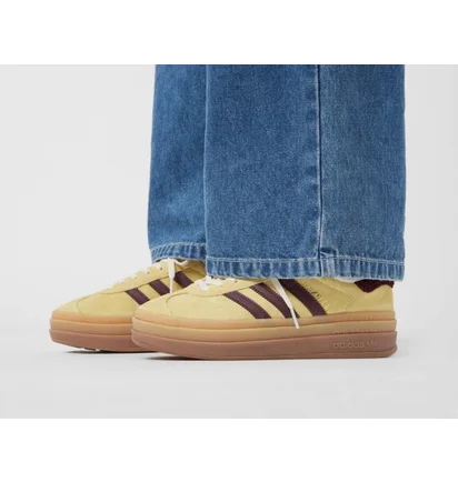 Кросівки жіночі Adidas Originals Gazelle Bold Yellow IF5937