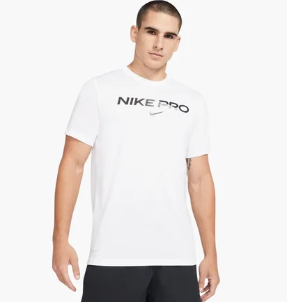 Футболка мужская Nike Pro White DA1587-100