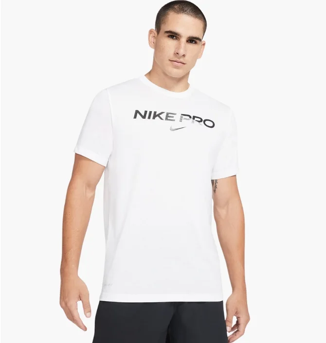 Футболка мужская Nike Pro White DA1587-100