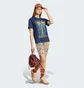 Футболка женская Adidas X Farm Rio Graphic T-Shirt Blue IV9758