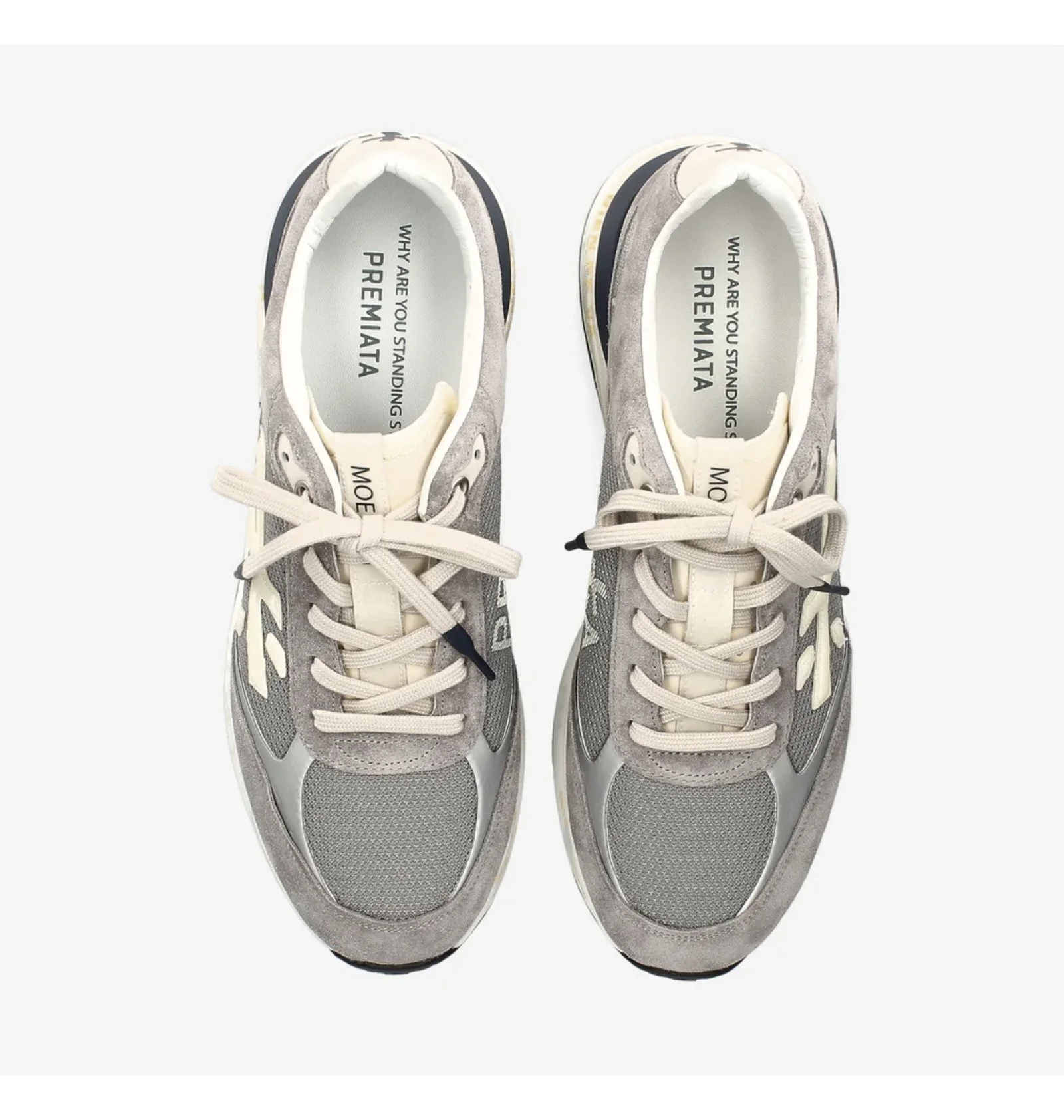ᐉ Кроссовки мужские Premiata Moerun Grey VAR-6727 - купить в