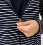Толстовка женская AUSTRALIAN Stripes Hoodie Polyviscosa Jacket Blue LSDGC0010-020