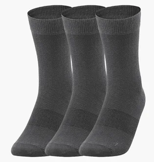 Носки унисекс Jako Basic Liesure Grey (3 пары) 3937-21