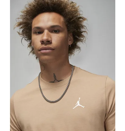 Футболка чоловіча Air Jordan T-Shirt Brand Beige FB7468-200