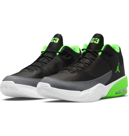 Кросівки чоловічі Air Jordan Max Aura 3 Black/Green CZ4167-003