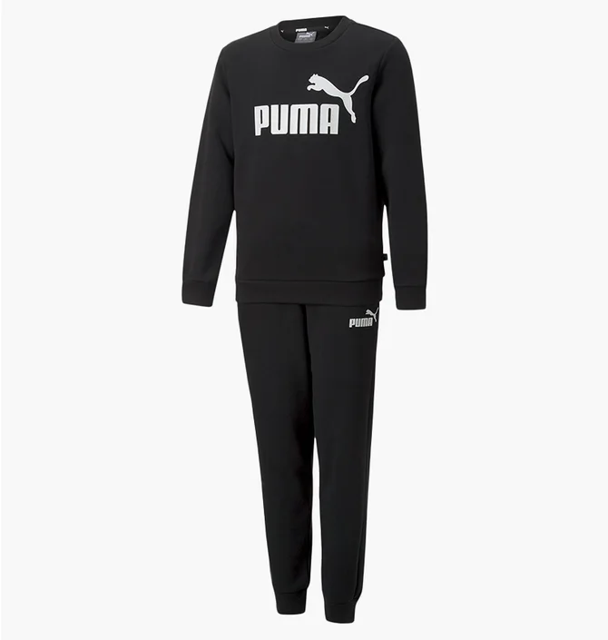 Спортивный костюм детский Puma No. 1 Logo Sweat Suit Youth Black 670884-01