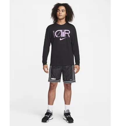 Лонгслив мужской Nike Max90 Long-Sleeve Basketball T-Shirt Black FN0819-010