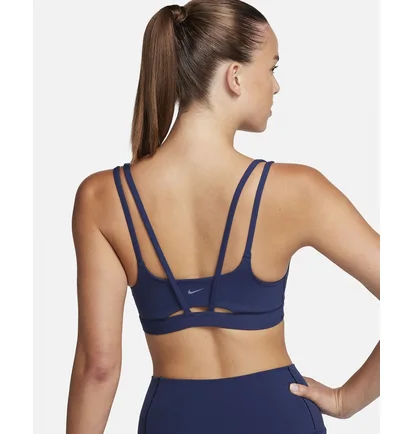Топ жіночий Nike Alate Trace Light-Support Padded Strappy Sports Bra Blue DO6608-410
