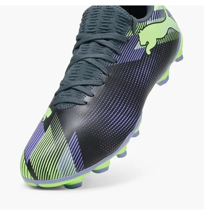 Бутси чоловічі Puma Future 7 Play Firm Ground/Artificial Ground Soccer Cleats Black/Green 107939-03