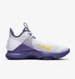 Кросівки чоловічі Nike Lebron Witness 4 White/Voltage Purple/Pure Platinum/Metallic Gold BV7427-100