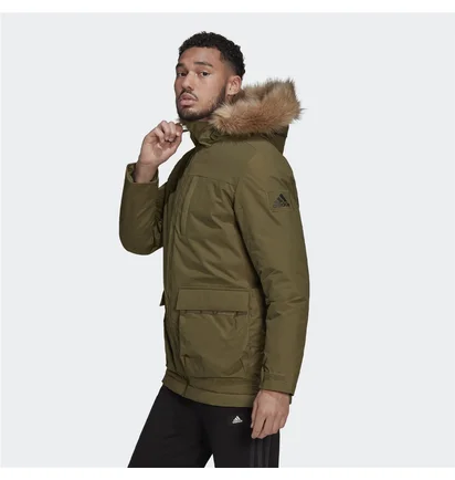 Парка чоловіча Adidas Utilitas Hooded Parka Olive GT1700