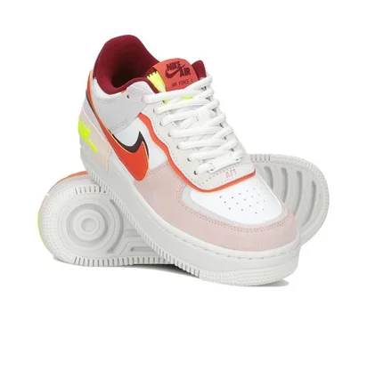 Кроссовки женские Nike Air Force 1 Shadow Surfaces In Team White/Pink CU8591-600