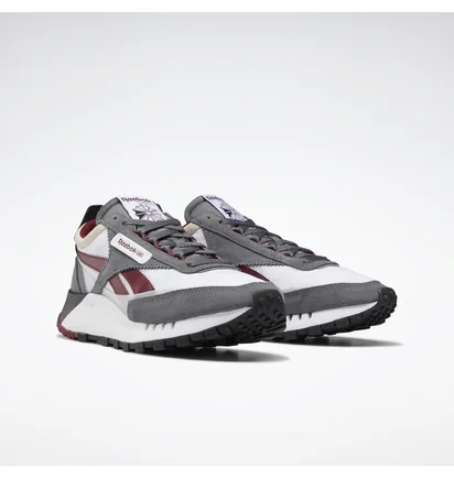 Кроссовки мужские Reebok Cl Leather Legacy Cold Grey/White FY7748