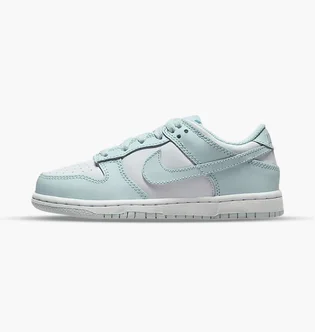 Кроссовки детские Nike Dunk Low (Tde) White/Light Blue FB9108-105