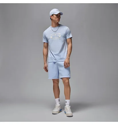 Футболка мужская Air Jordan Flt Ess Hbr Ss Crew Light Blue HJ2340-407