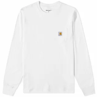 Лонгслив мужской Carhartt Long Sleeve Pocket Tee White I030437-02XX