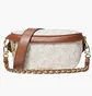 Сумка жіноча Michael Kors Slater Extra-Small Empire Signature Logo Sling Pack Beige 30H3G04M0B-VANILLA-LUGGAGE-78823