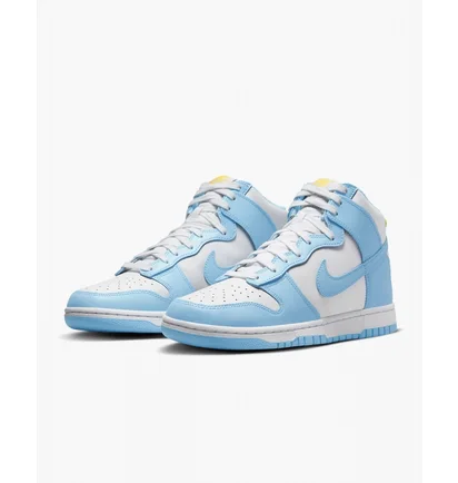 Кросівки чоловічі Nike Dunk High Retro White/Light Blue Dd1399-401