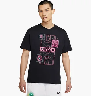 Футболка чоловіча Nike Just Do It Black DD0809-010