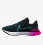 Кроссовки женские Nike React Infinity Run Flyknit 3 Black/Turquoise DD3024-003