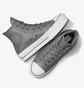 Кеды унисекс Converse Chuck Taylor All Star Lift Platform Leather Grey A05511C