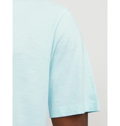 Футболка чоловіча Jack & Jones Jjebasher O-Neck Ss Noos Blue 12182498-SOOTHINGSEA
