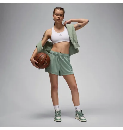 Шорты женские Air Jordan Spt Mesh Short Sld Green FN5162-304