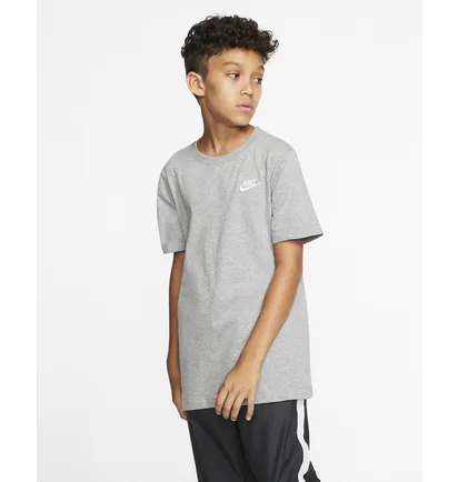 Футболка детская Nike B Nsw Tee Emb Futura Grey AR5254-063