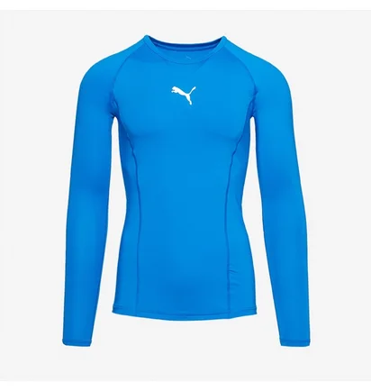 Лонгслив мужской Puma Liga Base Layer Ls Tee Light Blue 655920-02