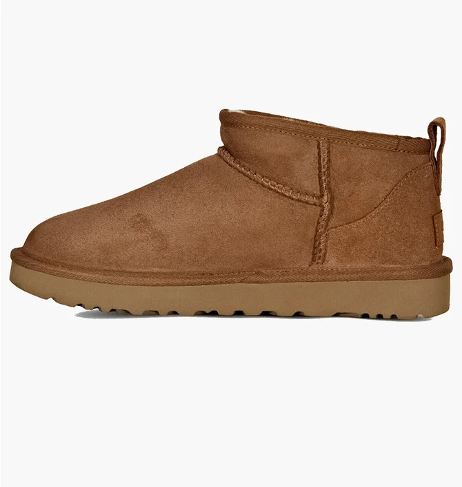 Угги женские UGG Classic Ultra Mini Brown 1116109-CHE