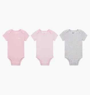 Боді дитячий Nike E1D1 Pink/Grey 56M115-X58