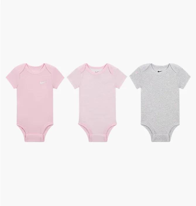 Боди детский Nike E1D1 Pink/Grey 56M115-X58