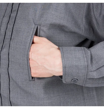 Сорочка унісекс Neighborhood Pt. Western / Ew-Shirt Grey 211AQNH-SHM02