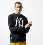 Свитшот мужской NEW ERA Mlb Nyy Blk New York Yankees Blk Black 11863705