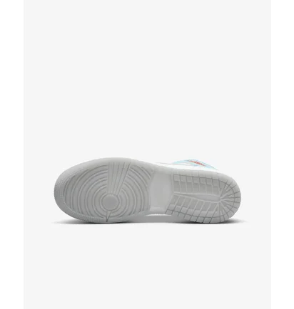 Кросівки дитячі Air Jordan 1 Mid Gs Light Blue/White Dr6235-401