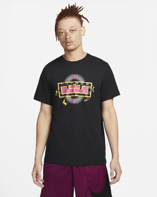 Футболка мужская Nike Mens Basketball T-Shirt Black Dn2903-010