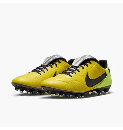 Бутсы унисекс Nike The Premier Iii Fg Yellow HM0265-700