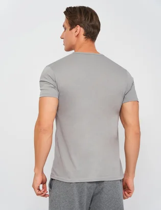 Футболка мужская Kappa Mezza Manica Girocollo Grey K1305-GRIGIOUNITO